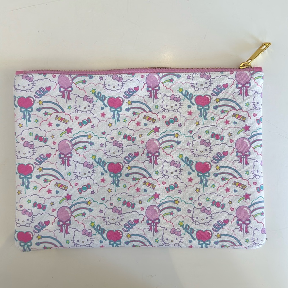 Hello kitty special edition candied heart stars pencil pouch